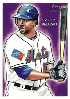 2010 Topps National Chicle #116 Carlos Beltran Front