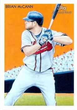 2010 Topps National Chicle #123 Brian McCann Front
