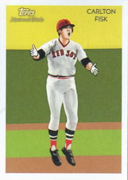2010 Topps National Chicle #218 Carlton Fisk Front