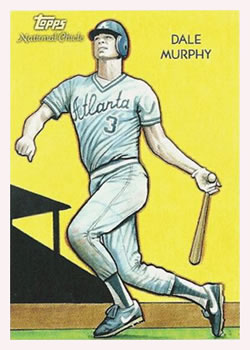 2010 Topps National Chicle #220 Dale Murphy Front