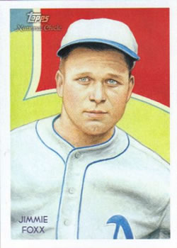 2010 Topps National Chicle #230 Jimmie Foxx Front