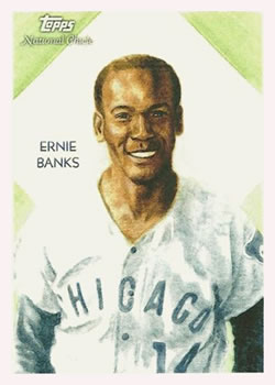 2010 Topps National Chicle #254 Ernie Banks Front