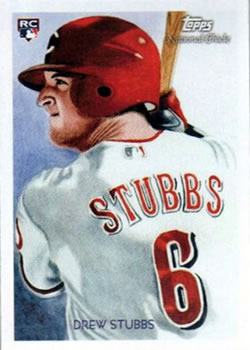 2010 Topps National Chicle #260 Drew Stubbs Front