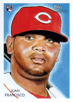 2010 Topps National Chicle #273 Juan Francisco Front