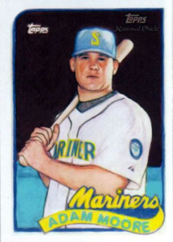 2010 Topps National Chicle #314 Adam Moore Front