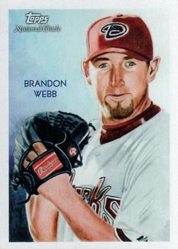 2010 Topps National Chicle #9 Brandon Webb Front