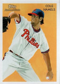 2010 Topps National Chicle #92 Cole Hamels Front