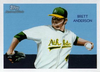 2010 Topps National Chicle #141 Brett Anderson Front