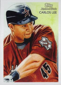 2010 Topps National Chicle #77 Carlos Lee Front