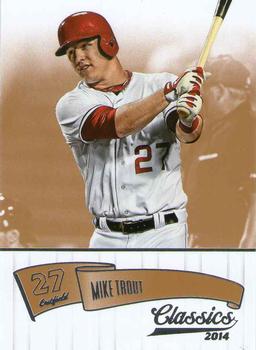 2014 Panini Classics #97 Mike Trout Front