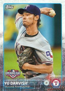 2015 Topps Opening Day #9 Yu Darvish Front