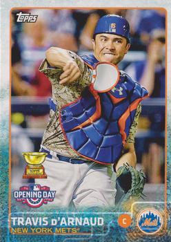 2015 Topps Opening Day #35 Travis d'Arnaud Front