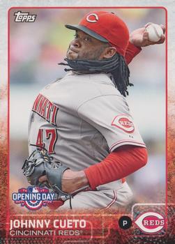 2015 Topps Opening Day #38 Johnny Cueto Front