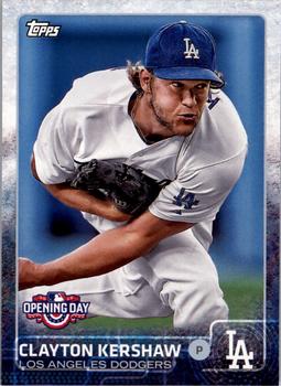 2015 Topps Opening Day #40 Clayton Kershaw Front
