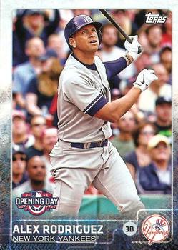 2015 Topps Opening Day #48 Alex Rodriguez Front