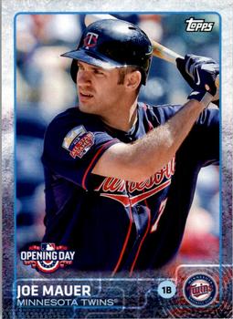 2015 Topps Opening Day #68 Joe Mauer Front