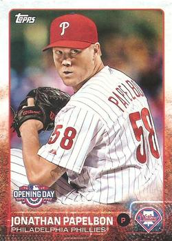 2015 Topps Opening Day #95 Jonathan Papelbon Front
