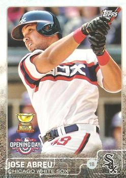 2015 Topps Opening Day #105 Jose Abreu Front