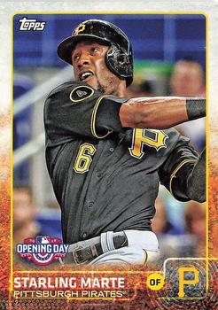 2015 Topps Opening Day #8 Starling Marte Front