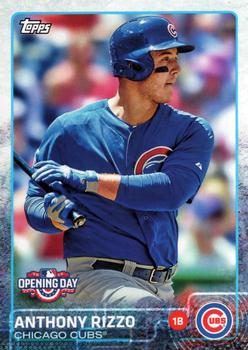 2015 Topps Opening Day #11 Anthony Rizzo Front