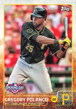 2015 Topps Opening Day #15 Gregory Polanco Front