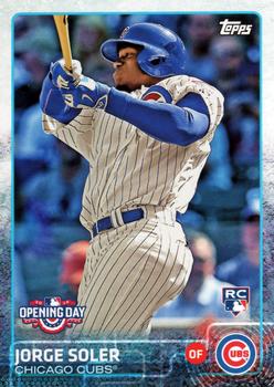 2015 Topps Opening Day #25 Jorge Soler Front