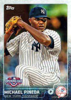 2015 Topps Opening Day #34 Michael Pineda Front
