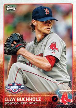 2015 Topps Opening Day #36 Clay Buchholz Front