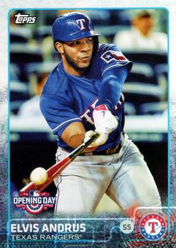 2015 Topps Opening Day #56 Elvis Andrus Front