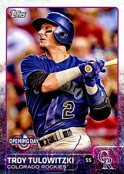 2015 Topps Opening Day #84 Troy Tulowitzki Front