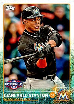 2015 Topps Opening Day #86 Giancarlo Stanton Front