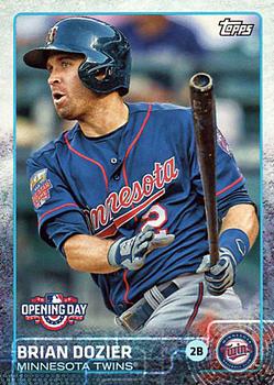 2015 Topps Opening Day #89 Brian Dozier Front