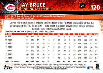 2015 Topps Opening Day #120 Jay Bruce Back