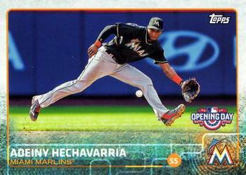 2015 Topps Opening Day #125 Adeiny Hechavarria Front