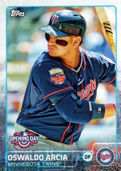 2015 Topps Opening Day #126 Oswaldo Arcia Front