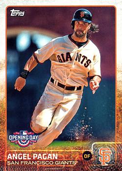 2015 Topps Opening Day #129 Angel Pagan Front