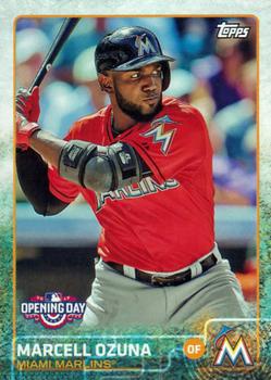 2015 Topps Opening Day #139 Marcell Ozuna Front