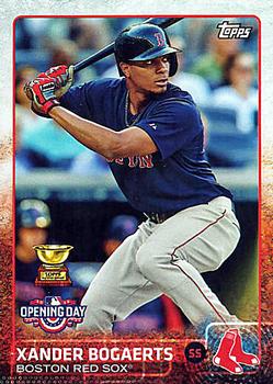 2015 Topps Opening Day #155 Xander Bogaerts Front