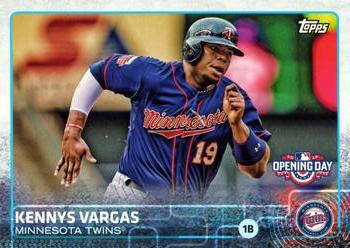 2015 Topps Opening Day #168 Kennys Vargas Front