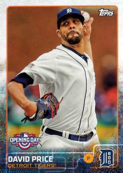 2015 Topps Opening Day #172 David Price Front