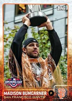 2015 Topps Opening Day #96 Madison Bumgarner Front