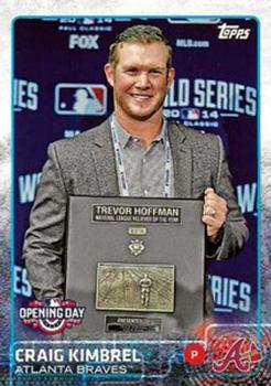2015 Topps Opening Day #119 Craig Kimbrel Front