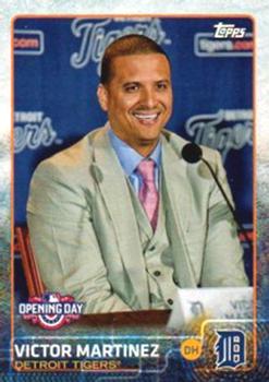 2015 Topps Opening Day #123 Victor Martinez Front