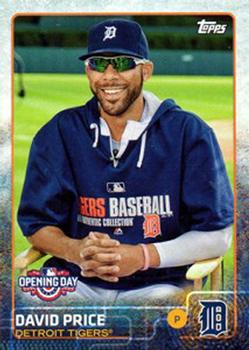 2015 Topps Opening Day #172 David Price Front