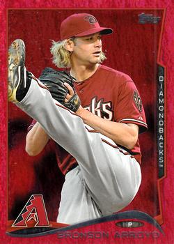 2014 Topps Update - Red Foil #US-19 Bronson Arroyo Front