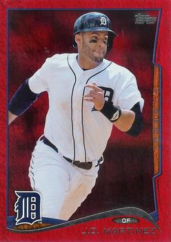 2014 Topps Update - Red Foil #US-42 J.D. Martinez Front