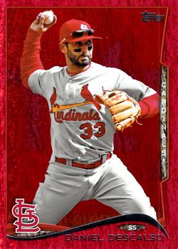 2014 Topps Update - Red Foil #US-85 Daniel Descalso Front