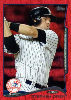 2014 Topps Update - Red Foil #US-89 Stephen Drew Front