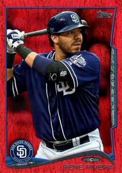 2014 Topps Update - Red Foil #US-261 Rene Rivera Front