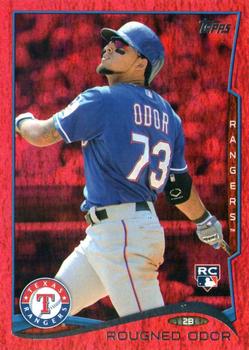 2014 Topps Update - Red Foil #US-276 Rougned Odor Front